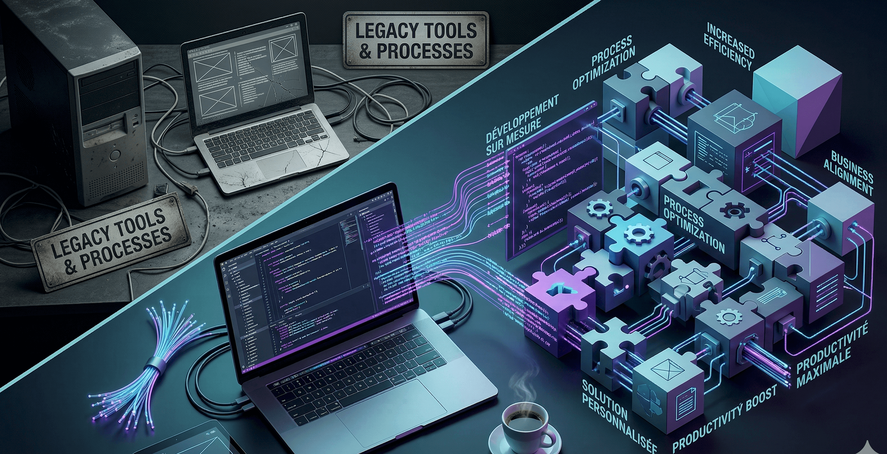 Développement sur mesure et solutions applicatives